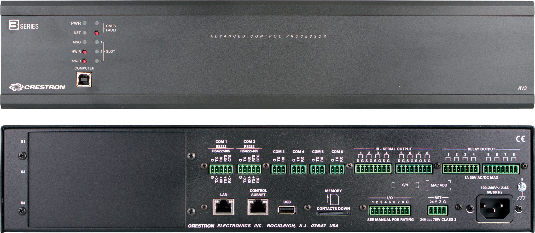 Crestron AV3 Control System