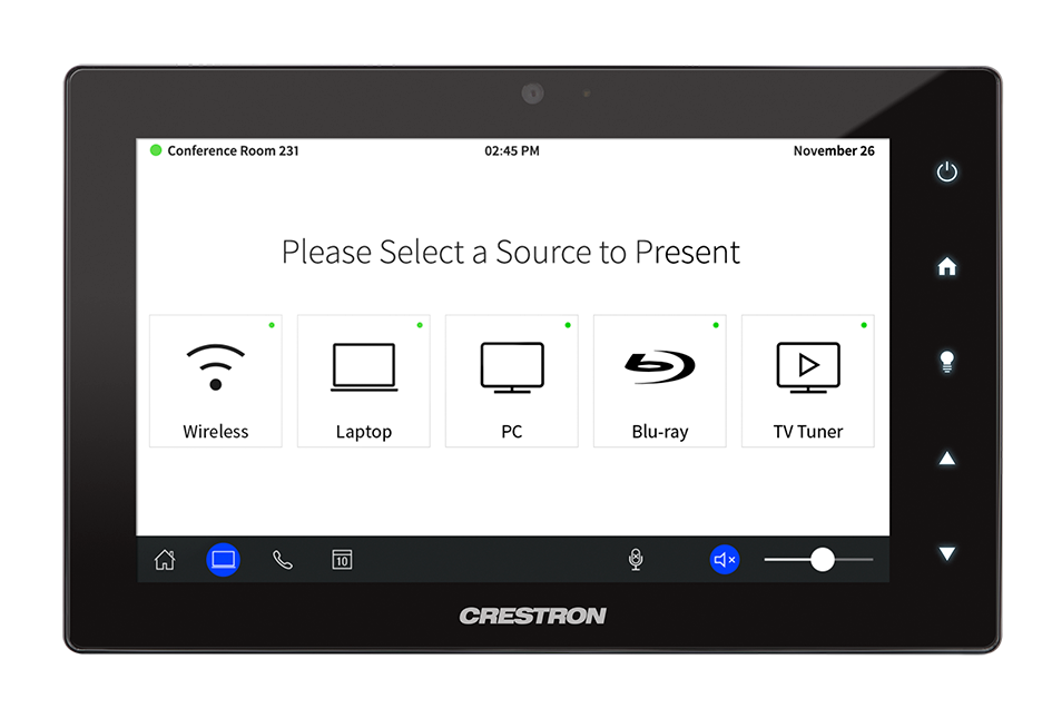 Crestron TSW-760  7 in Touch Screen